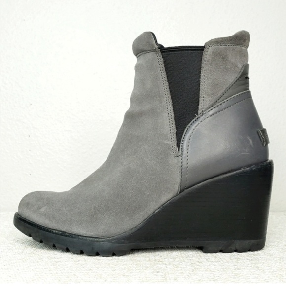 SOREL After Hours Chelsea Wedge Ankle Booties - Picture 1 of 13